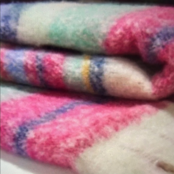 Free People Skye Stripe Fringe Blanket - Picture 3 of 7